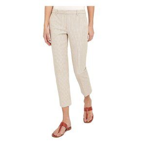 Theory Treeca Seersucker Slim Fit Pants